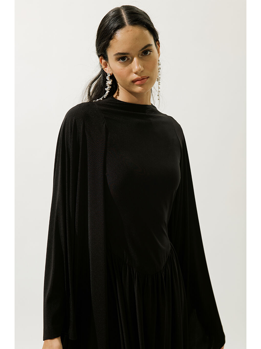 Helsa Abiye Elbise Siyah-3