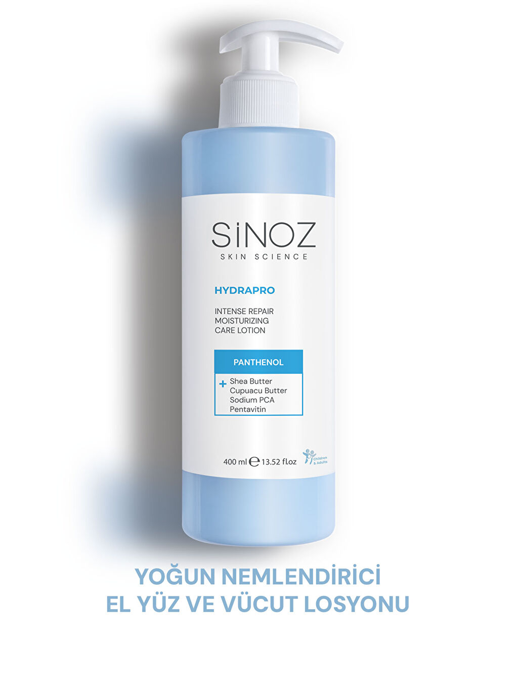 Hydrapro Yoğun Nemlendirici El Yüz ve Vücut Losyonu 400 ml