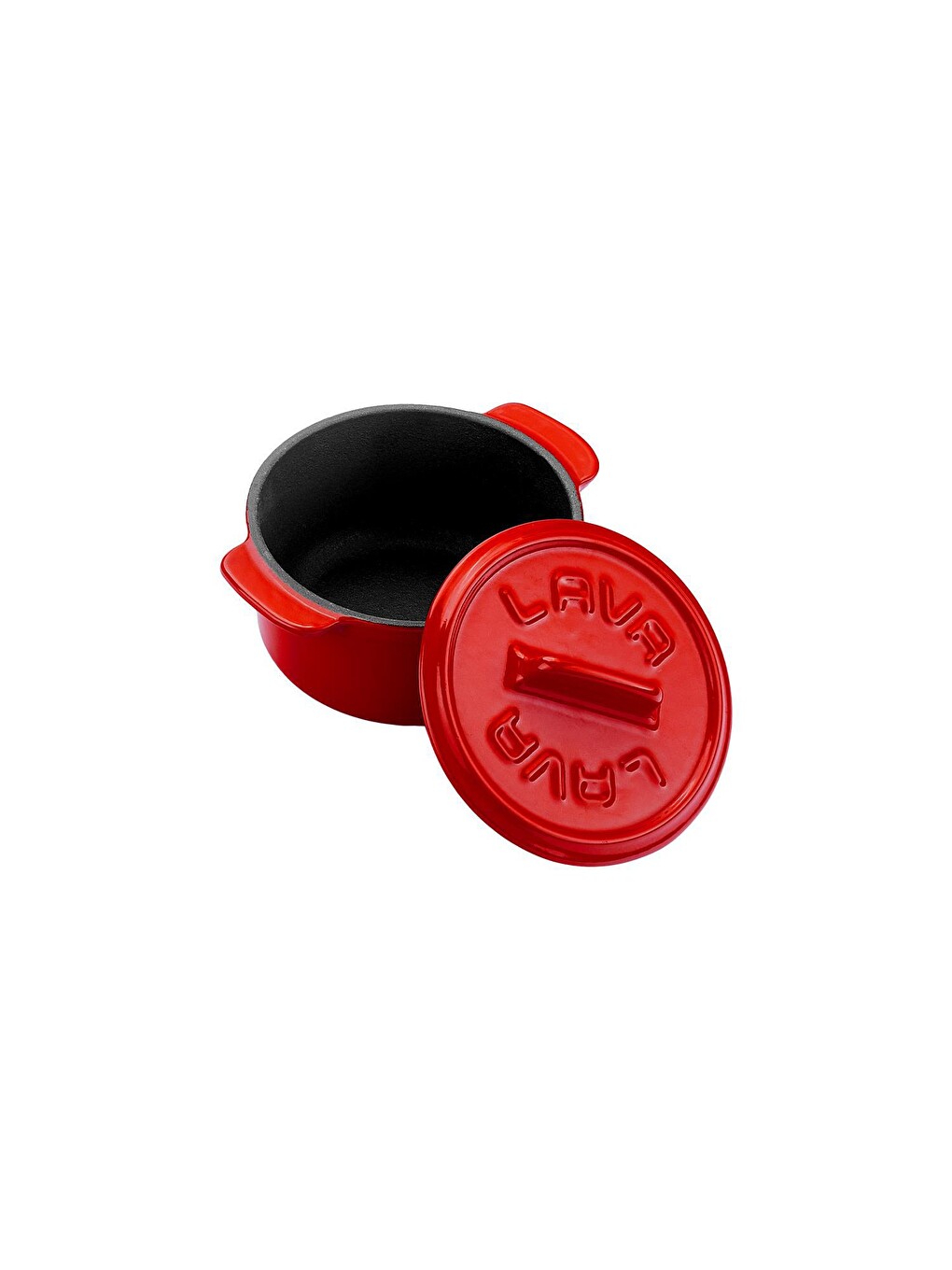 Kırmızı Mini Tencere Folk Serisi Çap(ø)9 Cm.-1