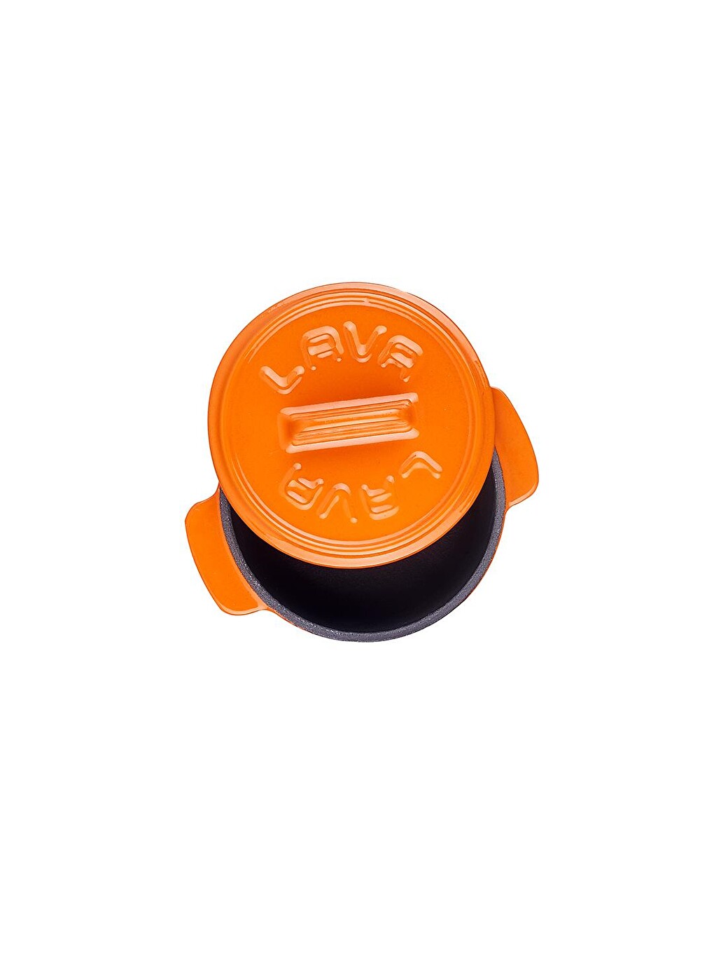 Turuncu Mini Tencere Folk Serisi Çap(ø)9 Cm.-2