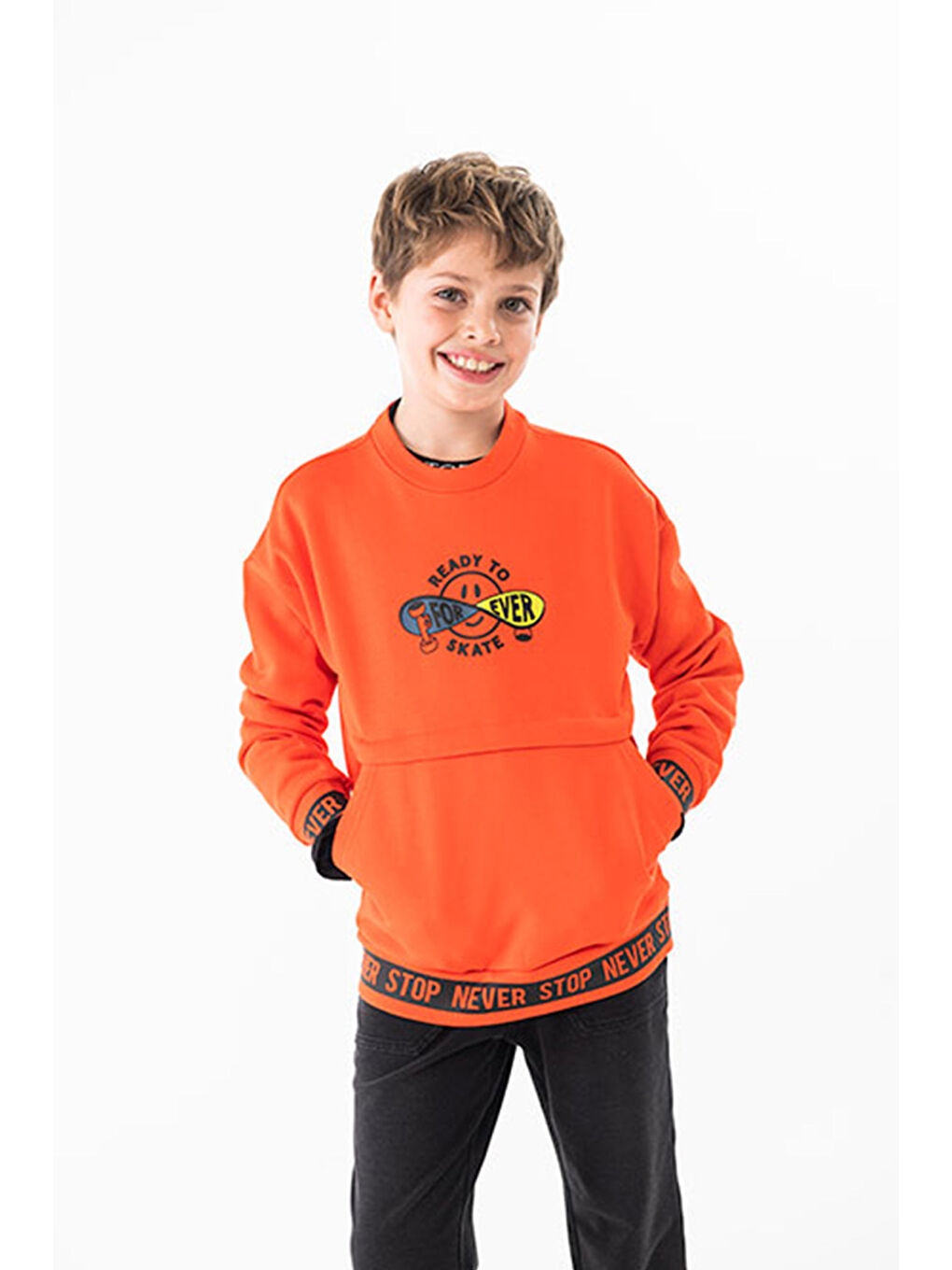 Boboli Kırmızı Erkek Çocuk Sweatshirt