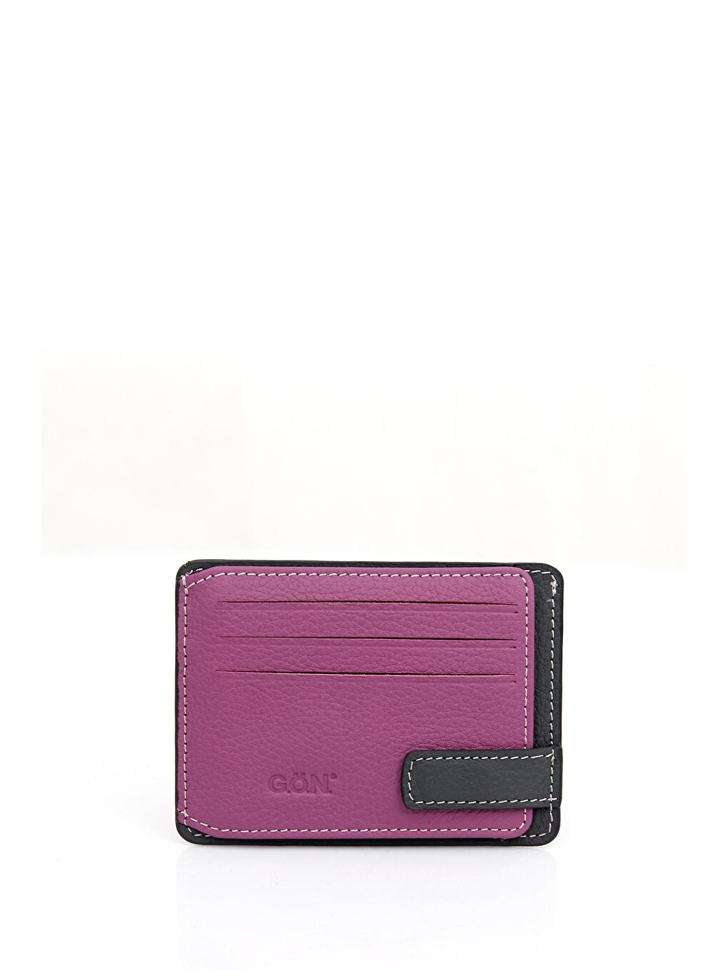 Lacivert Hakiki Deri Unisex Kartlık 06521