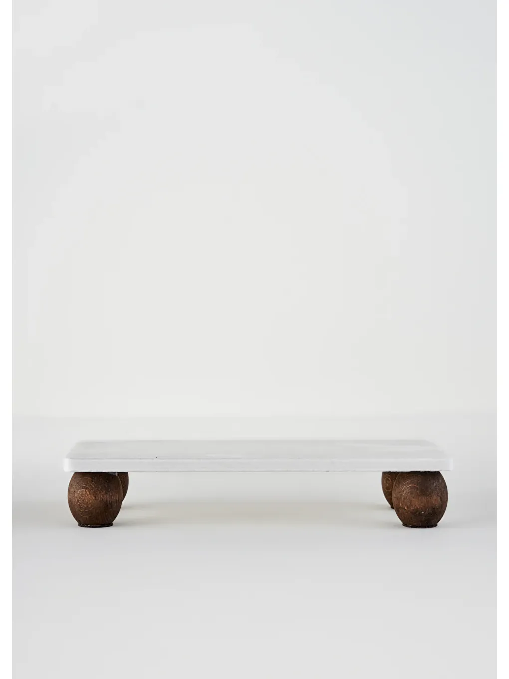 Bej Olmo Mermer Dikdörtgen Sunum Standı Naturel (15x30 cm)