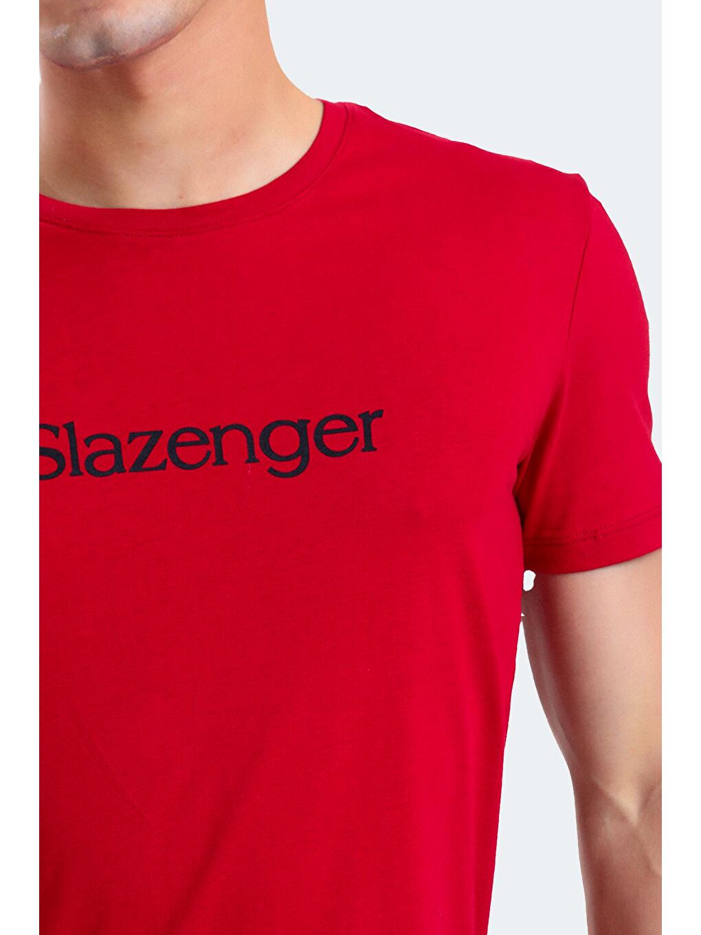 SLAZENGER Bordo SABE I Erkek T-Shirt Bordo - 3