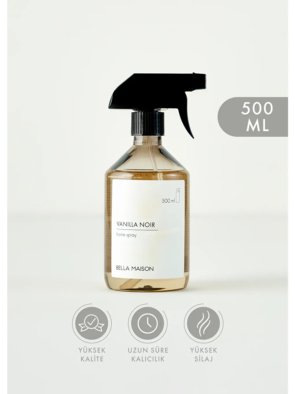 Vanilla Noir Oda Spreyi Siyah (500 ml)