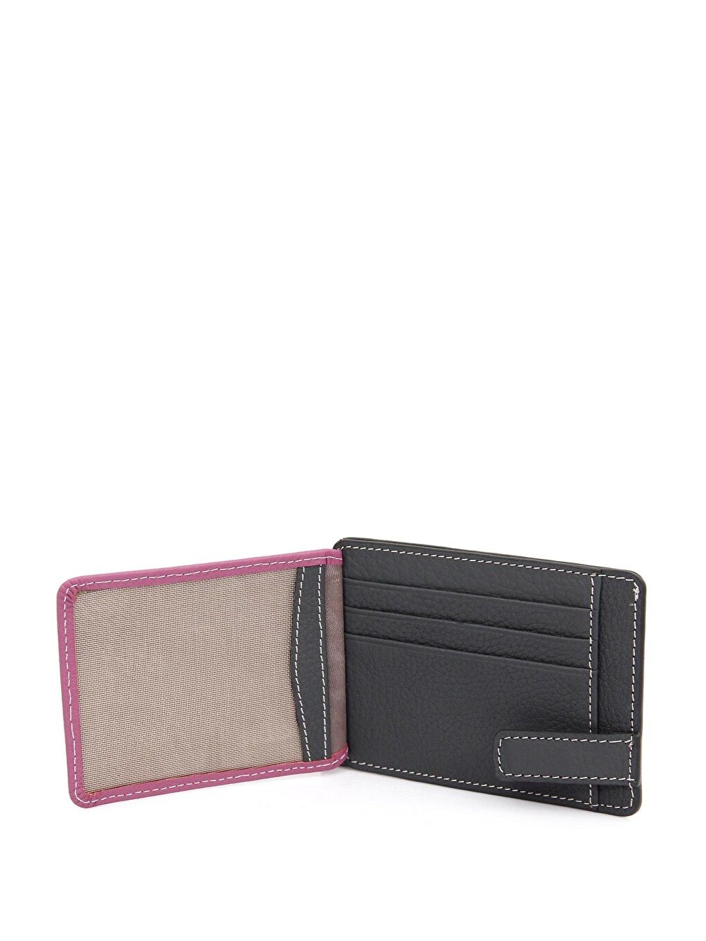 Lacivert Hakiki Deri Unisex Kartlık 06521-2