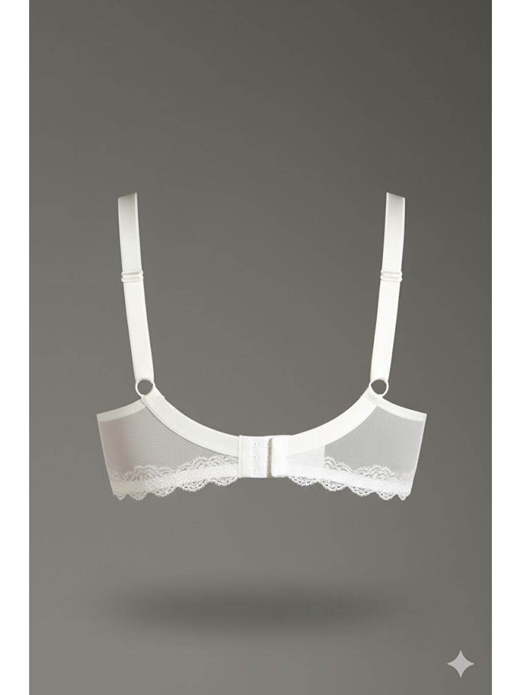 Dantelli Desteksiz Sütyen C18042 Ekru-1