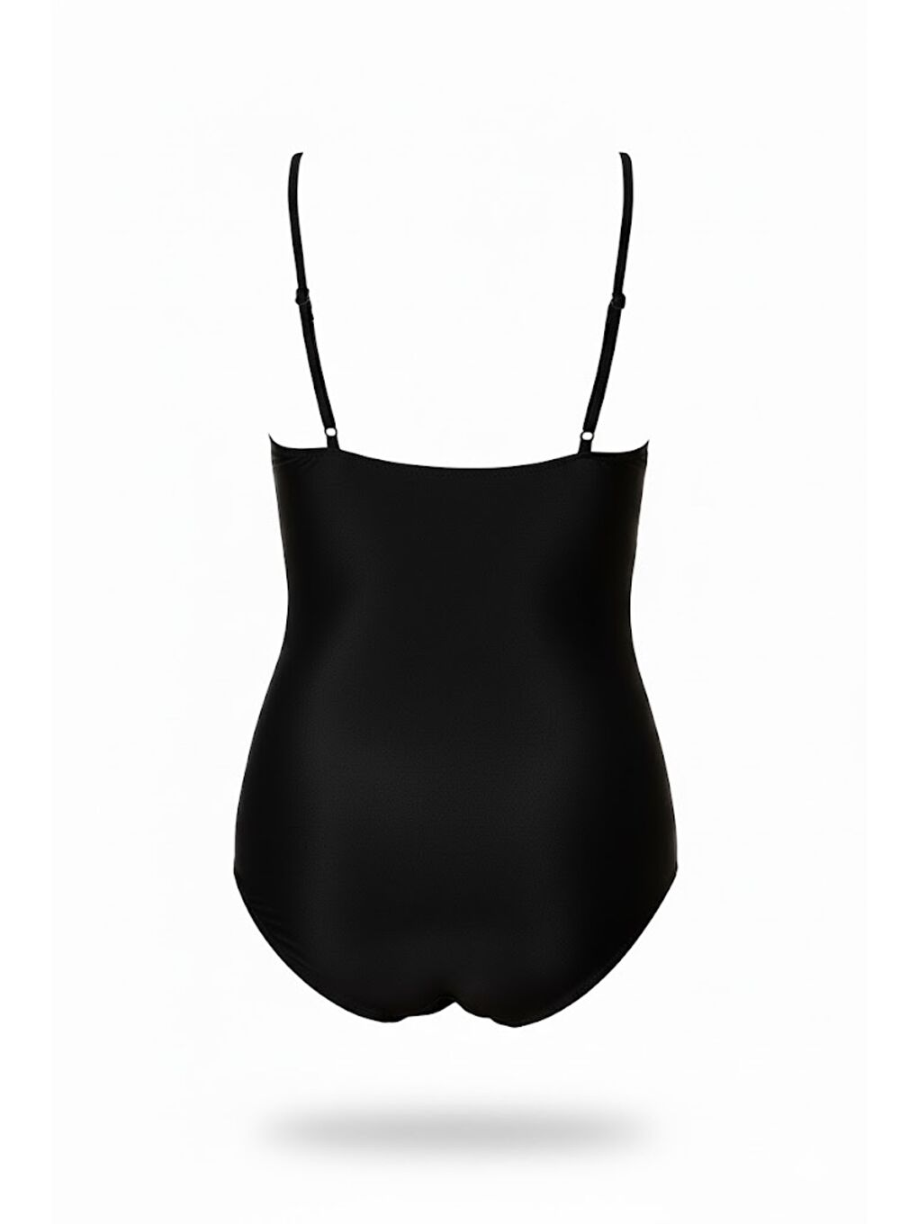 Straplez Kaplı Mayo 7470 Pembe/Siyah-1