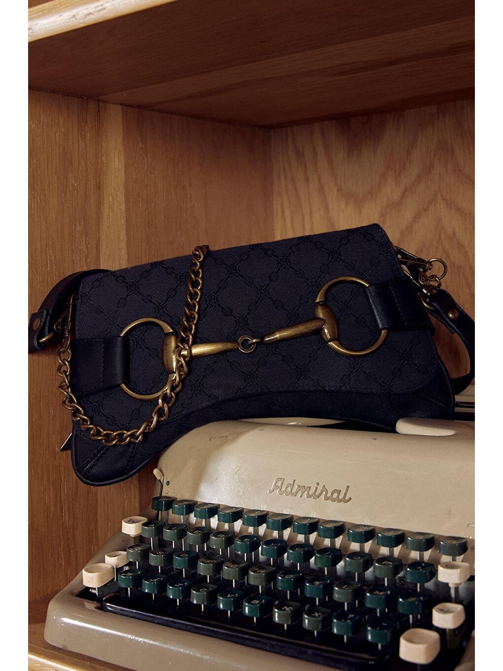 Blanca Toka Detaylı Çanta Siyah-3