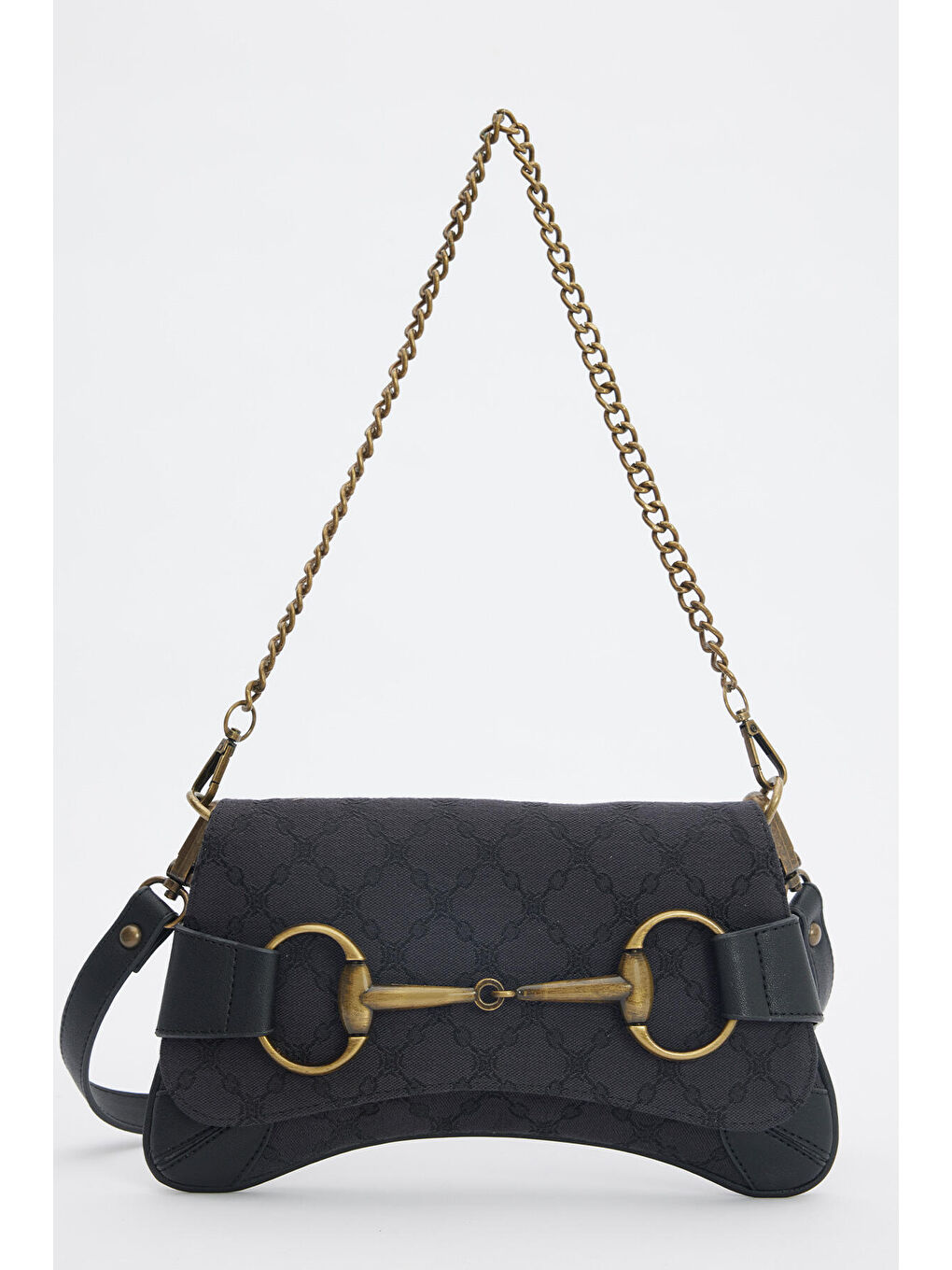 Blanca Toka Detaylı Çanta Siyah-4