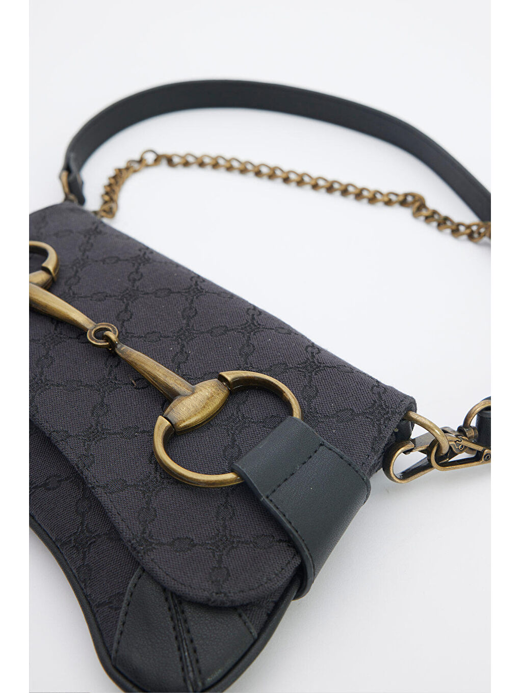 Blanca Toka Detaylı Çanta Siyah-7