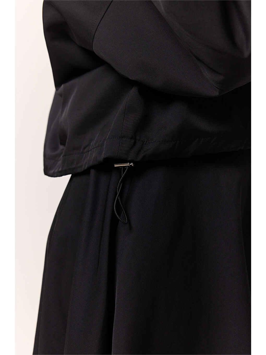 Premıum Fermuarlı Ceket Siyah-5