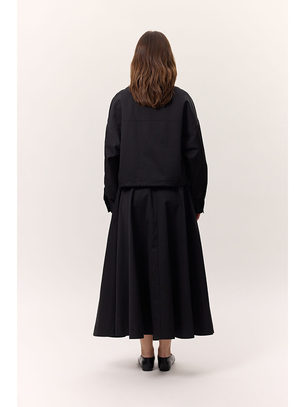 Premıum Fermuarlı Ceket Siyah-6