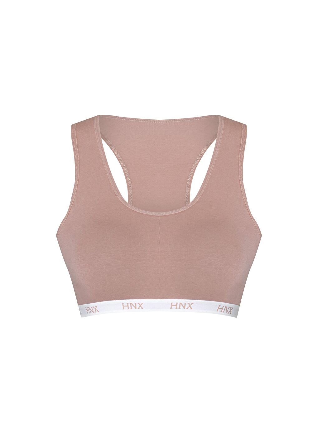 Kahverengi Pamuklu Büstiyer ve Külot Kadın İç Giyim Takım 2'li-1