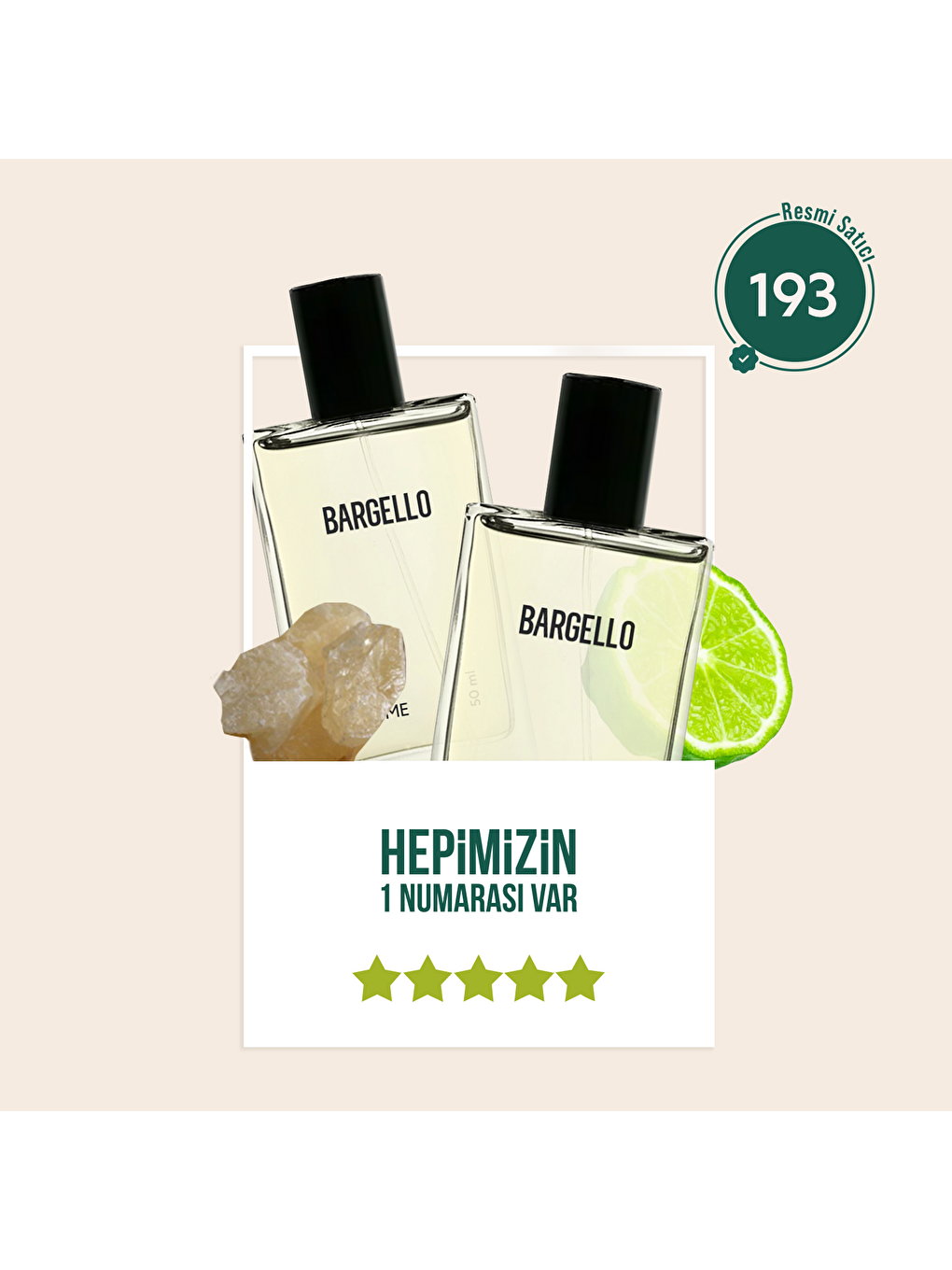 Unisex Parfüm Oryantal 50ml No:193-1