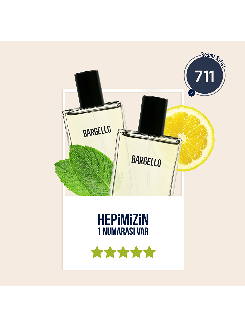 Erkek Parfüm Fresh 50ml No:711-1
