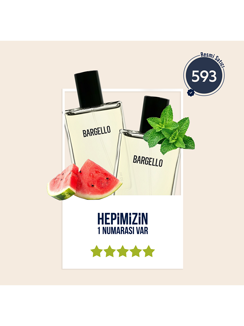 Erkek Parfüm Fresh 50ml No:593-1