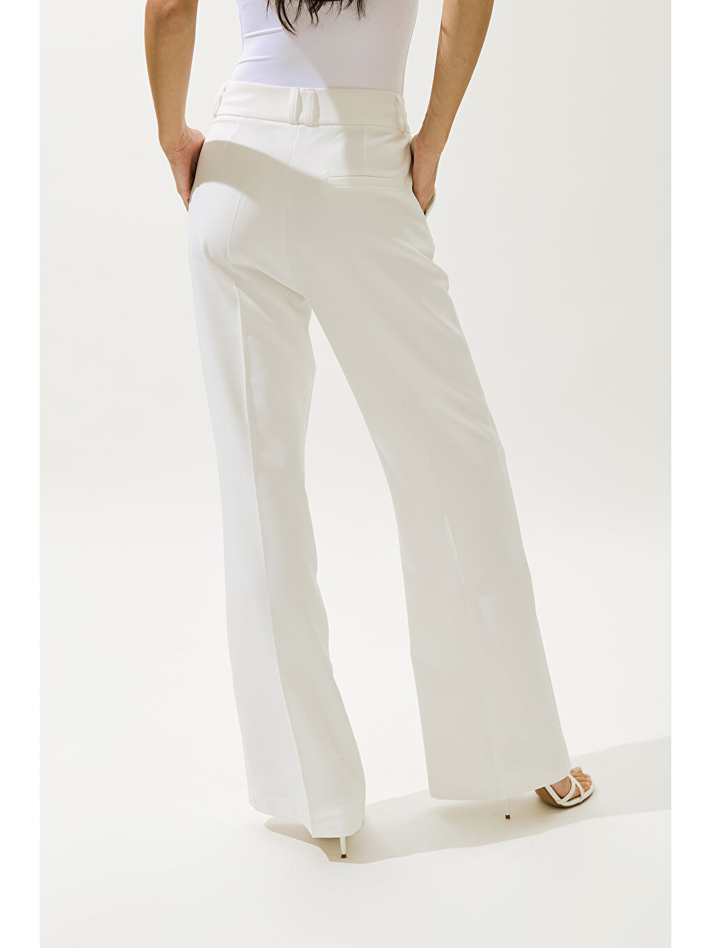 Valentıne Pantolon Ekru-5
