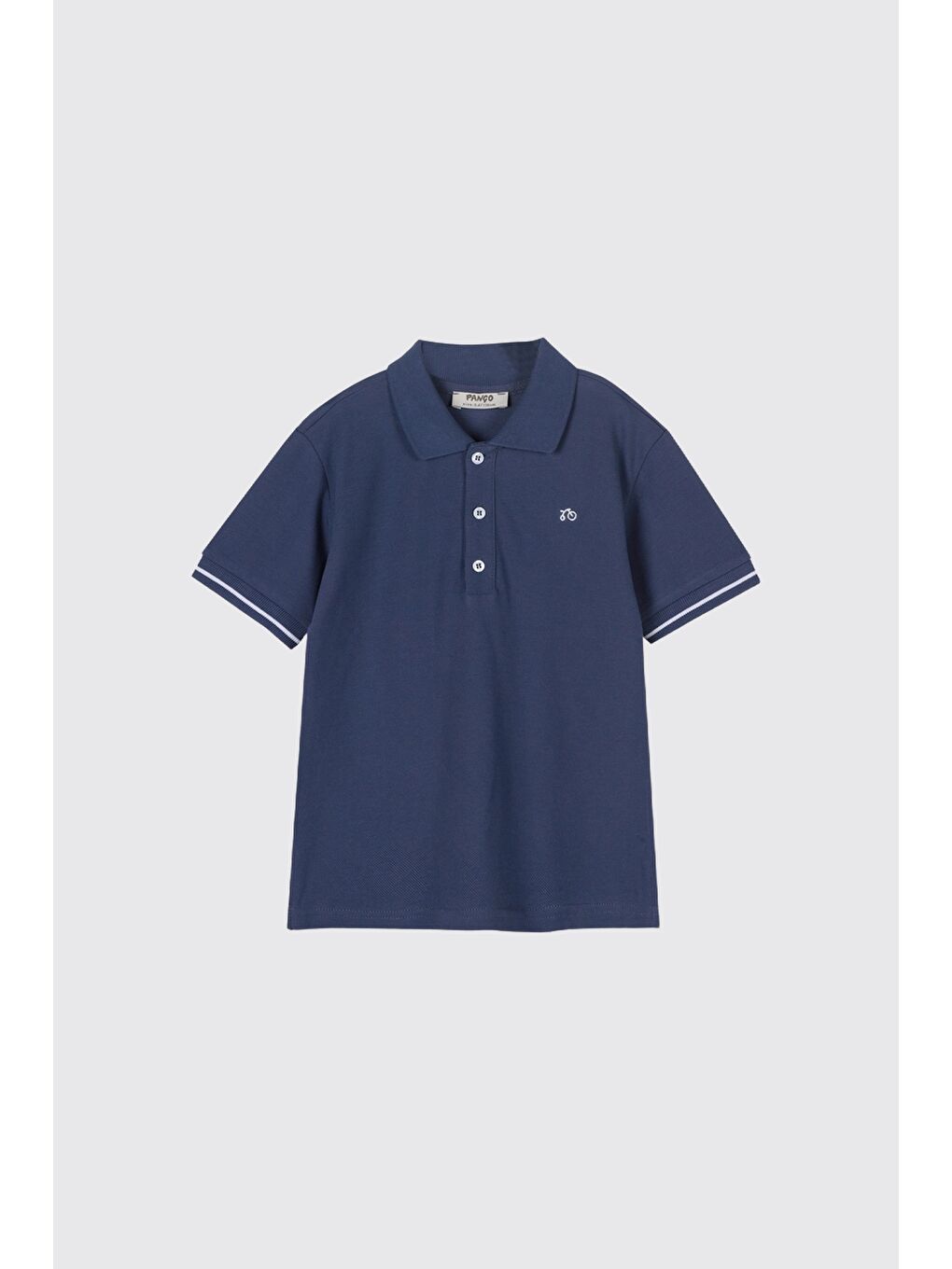 Erkek Çocuk Lacivert Polo Yaka Tişört
