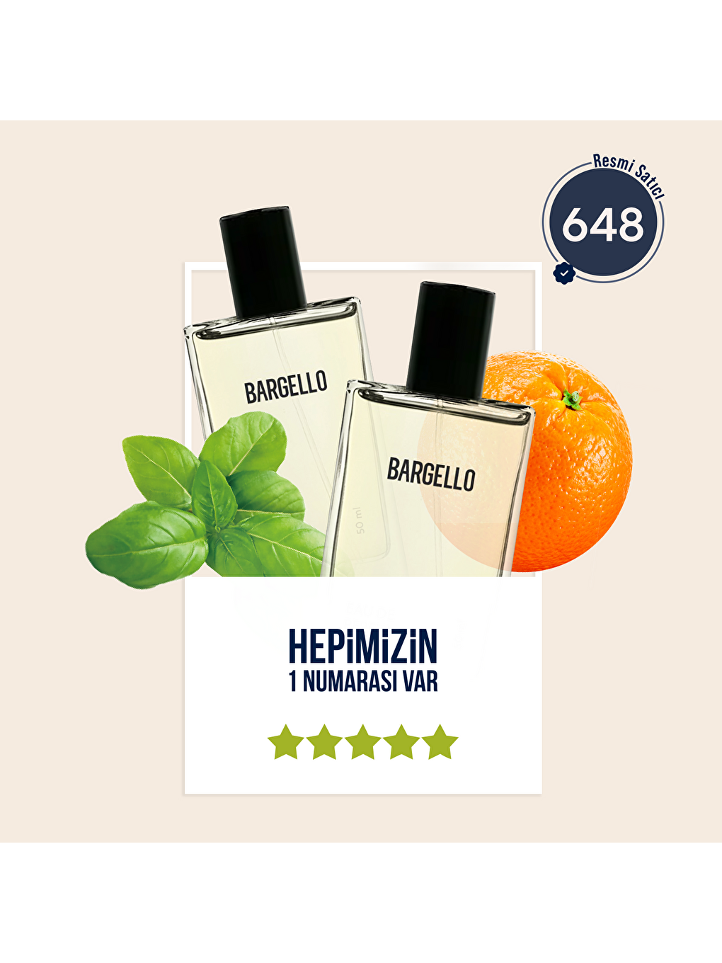 Erkek Parfüm Oryantal 50ml No:648-1