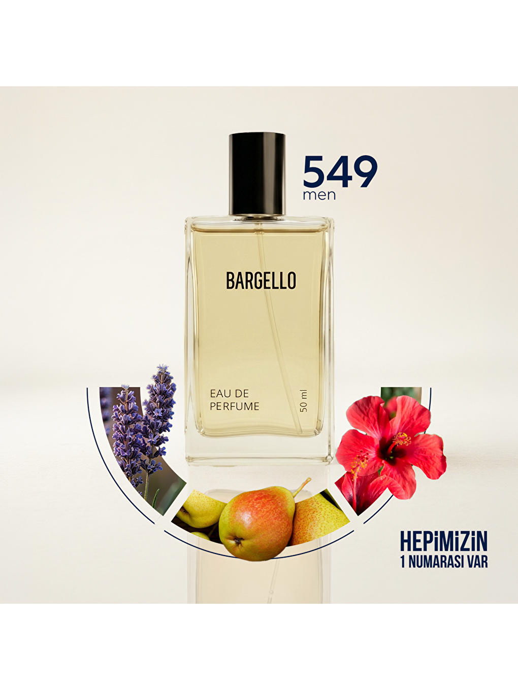 Erkek Parfüm Çiçeksi 50ml No:549