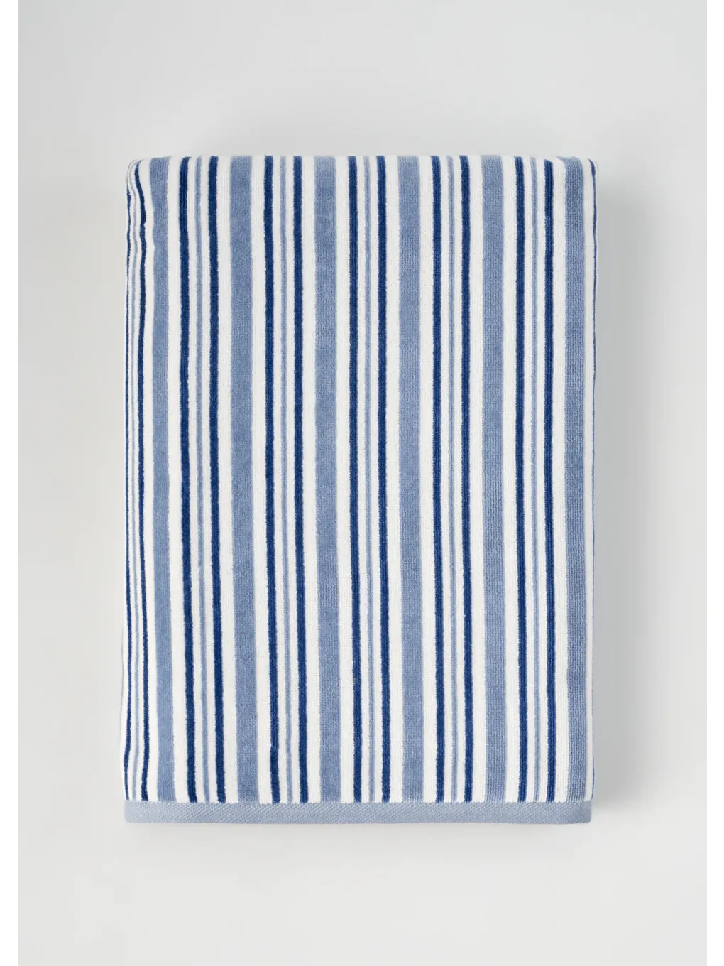 Karışık %100 Pamuk Marine Banyo Havlusu (90x150 cm)