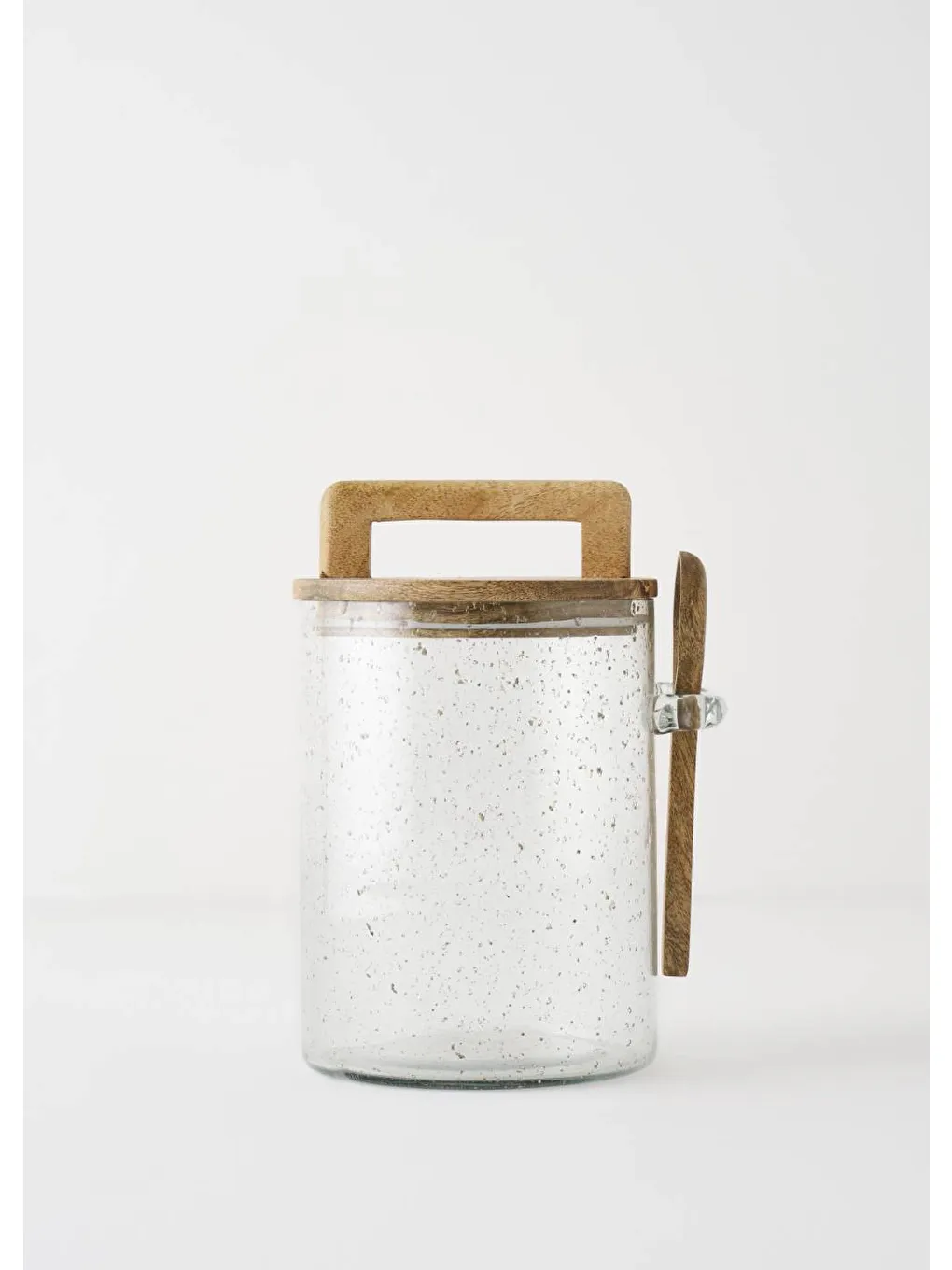 Bej Kers Mango Kapaklı Kaşıklı Kavanoz Naturel (2800 ml)