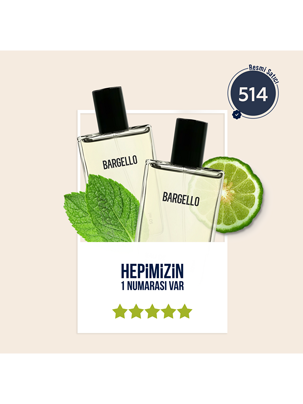 Erkek Parfüm Oryantal Edp 50ml No:514-1