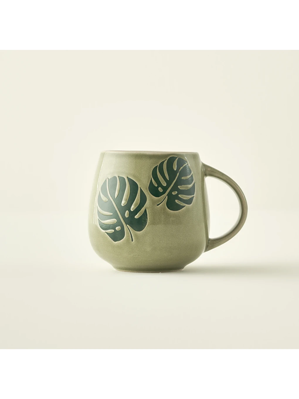Luna Stoneware Kupa Yeşil (510 cc)-2