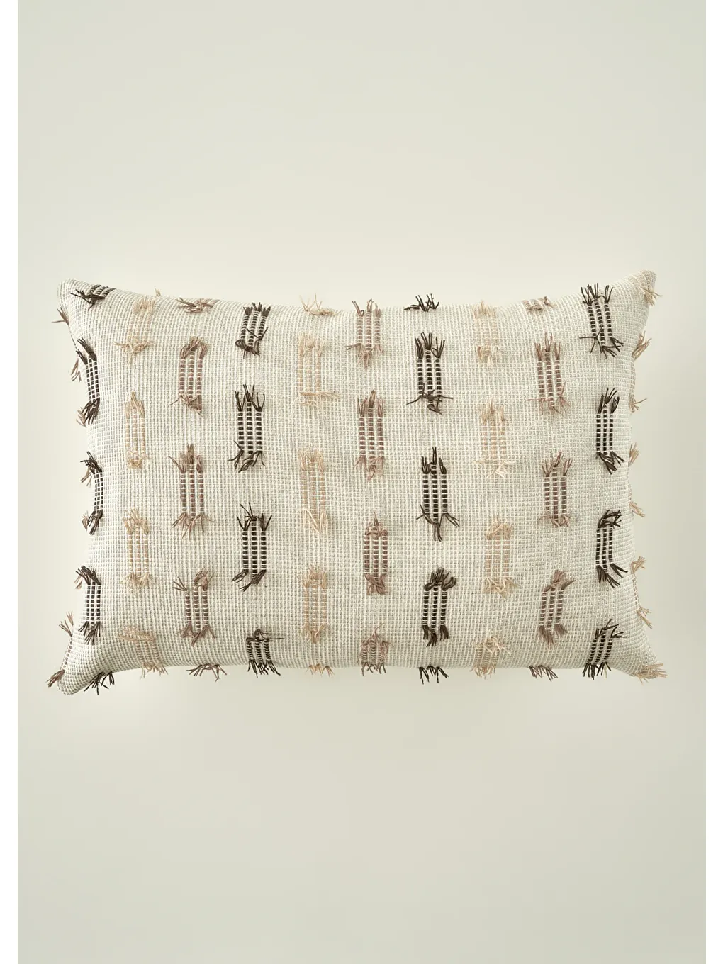 Dekoratif Kırlent Kılıfı Bej (35x50 cm)