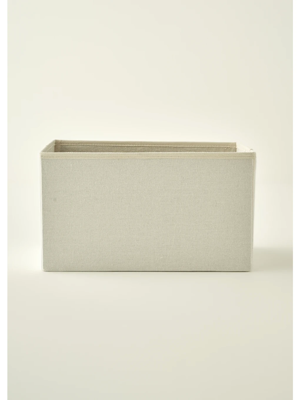 Bej Ella Katlanabilir Organizer Sepet Naturel (36x24x20 Cm)-5
