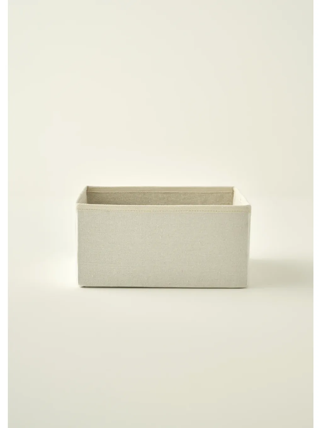 Bej Ella Katlanabilir Organizer Sepet Naturel (28x28x13 cm)