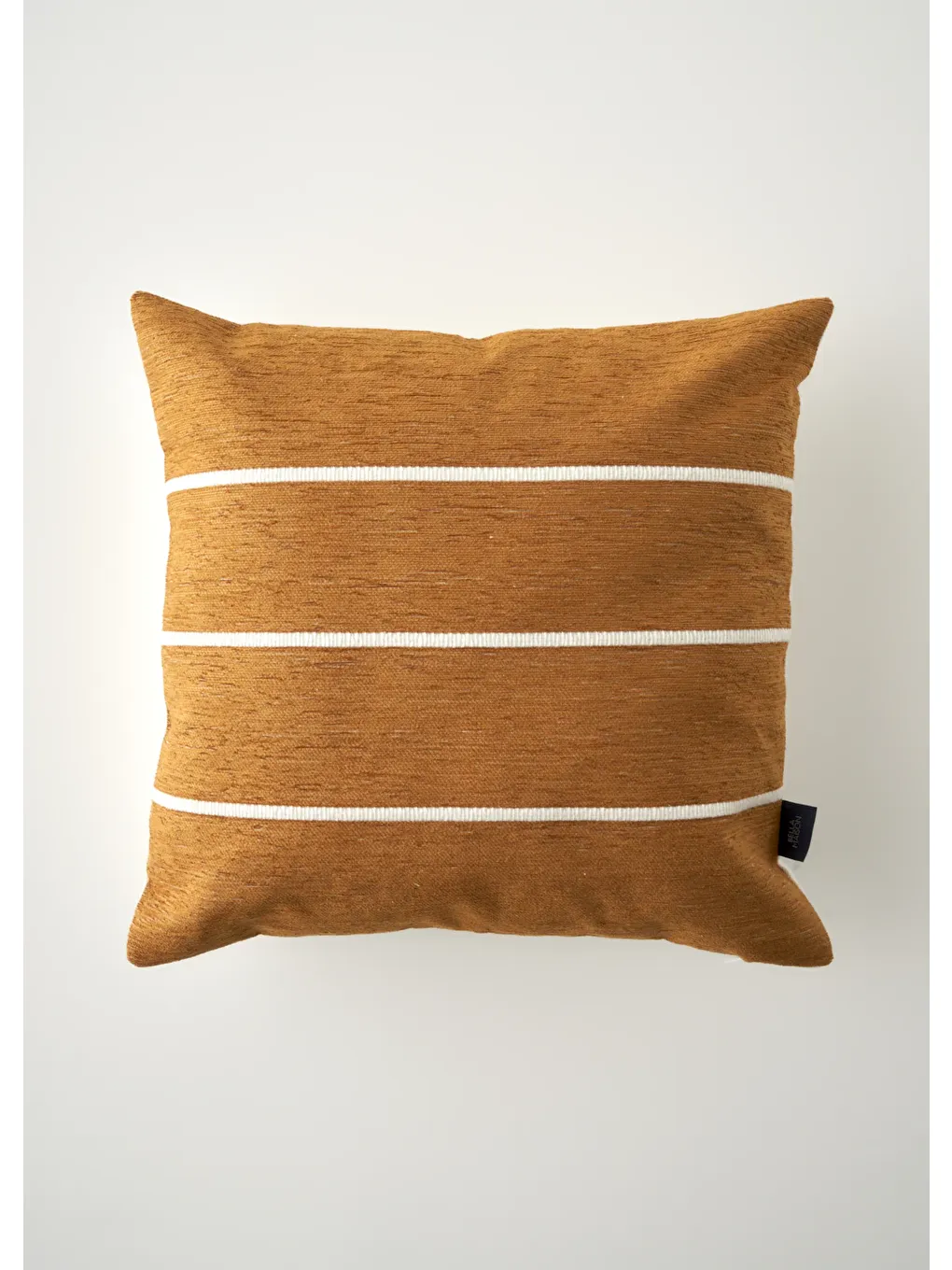 Sarı Noah Dekoratif Kırlent Kılıfı Hardal (43x43 cm)