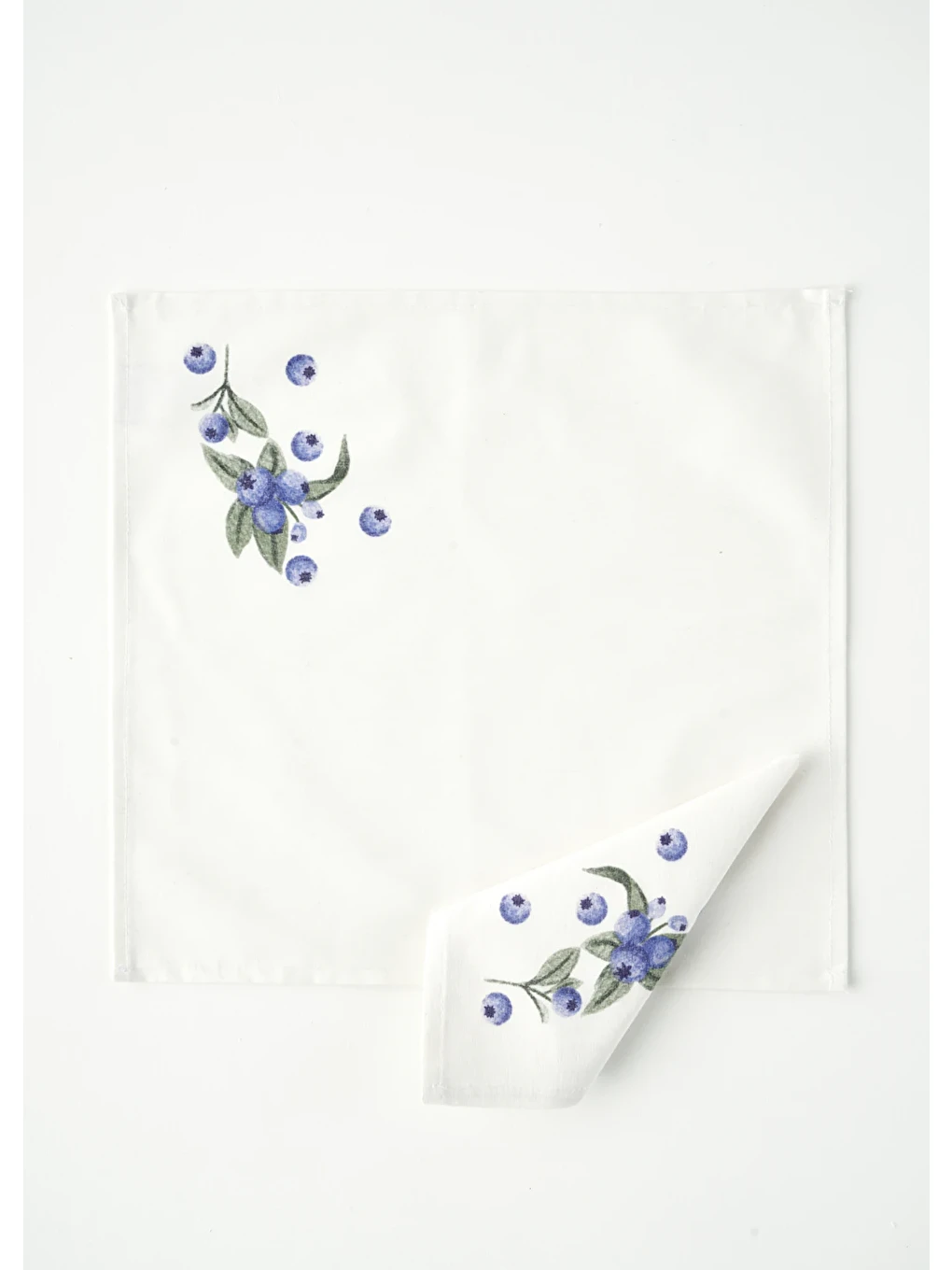 Karışık %100 Pamuk Blueberry Peçete (40x40 cm)-2