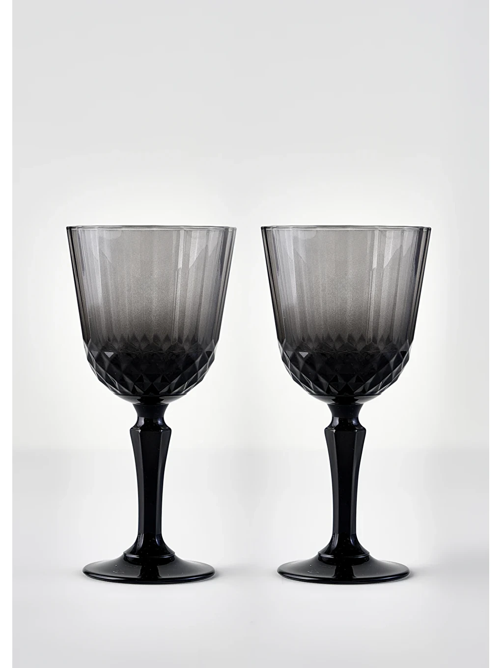 Colore Kesme Kadeh 2'li Antrasit (310 cc)-1