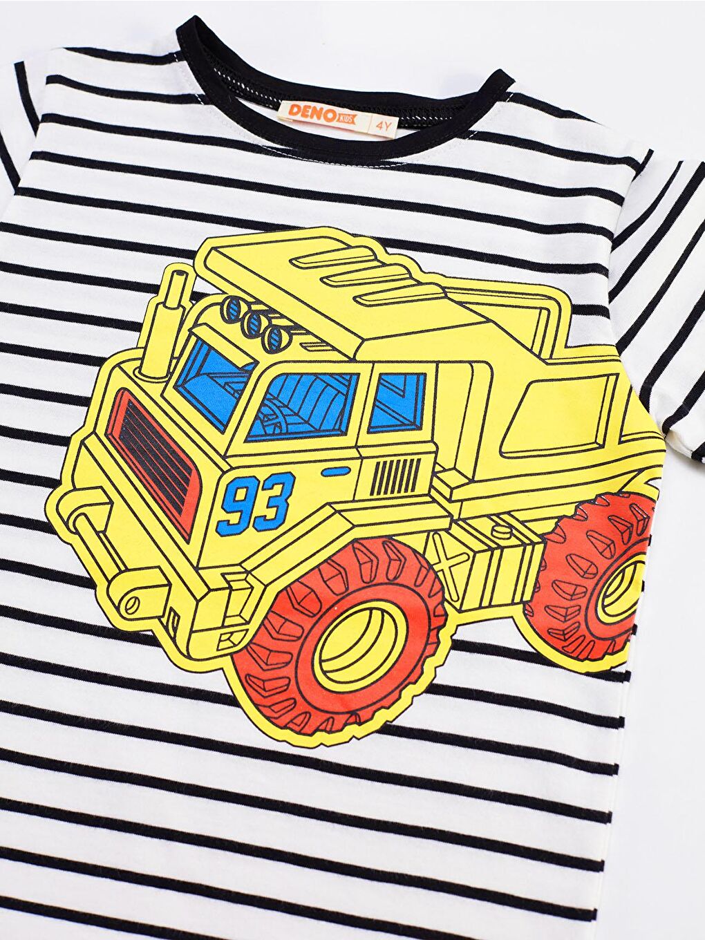 Denokids Karışık 93 Truck Erkek Çocuk Şort Takım - 4