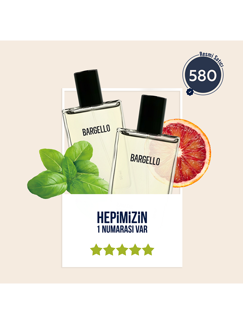 Erkek Parfüm Fresh Edp 50ml No:580-1