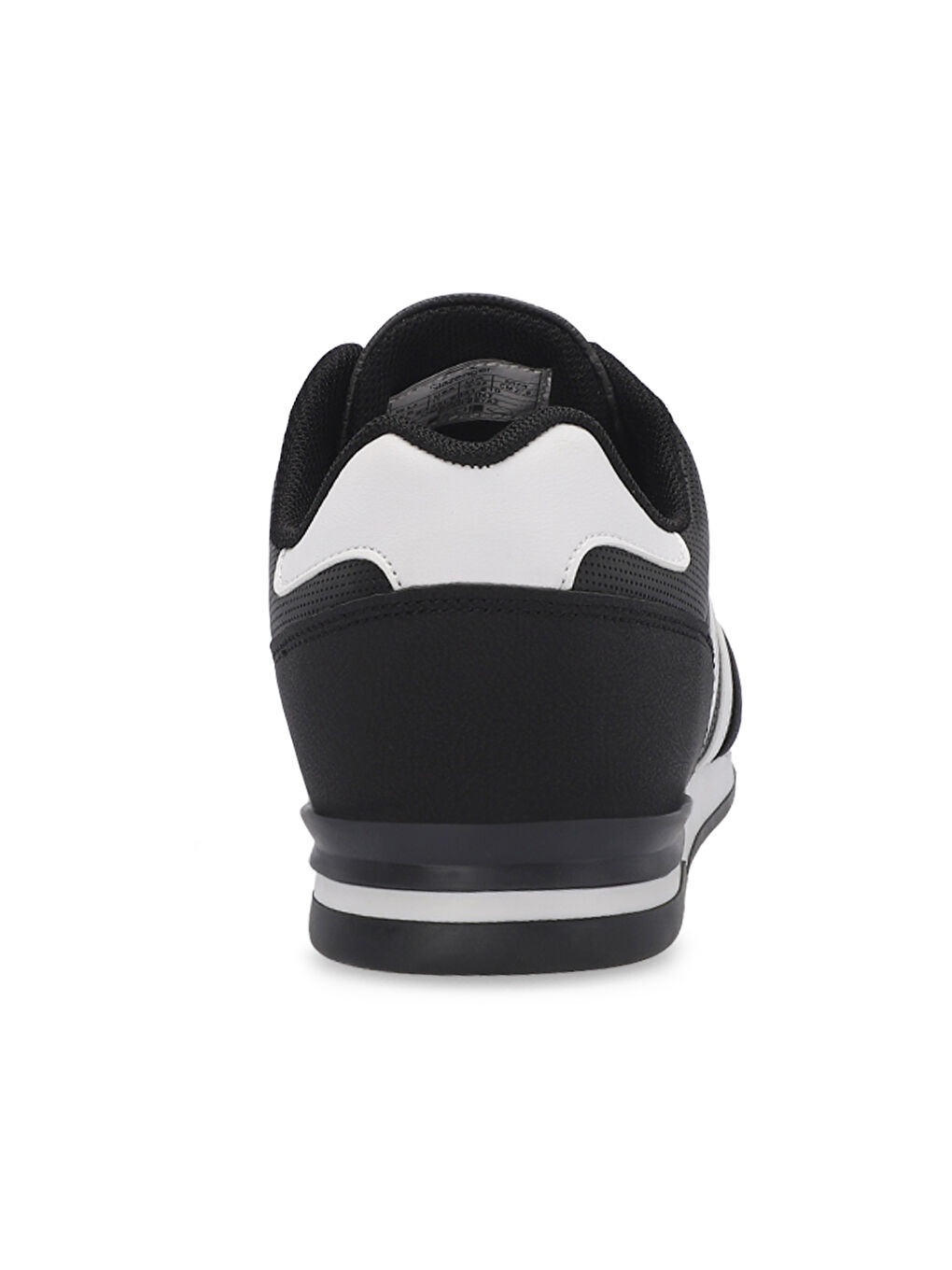 OMEGA IN Büyük Beden Erkek Siyah / Beyaz Günlük Spor Ayakkabısı-5