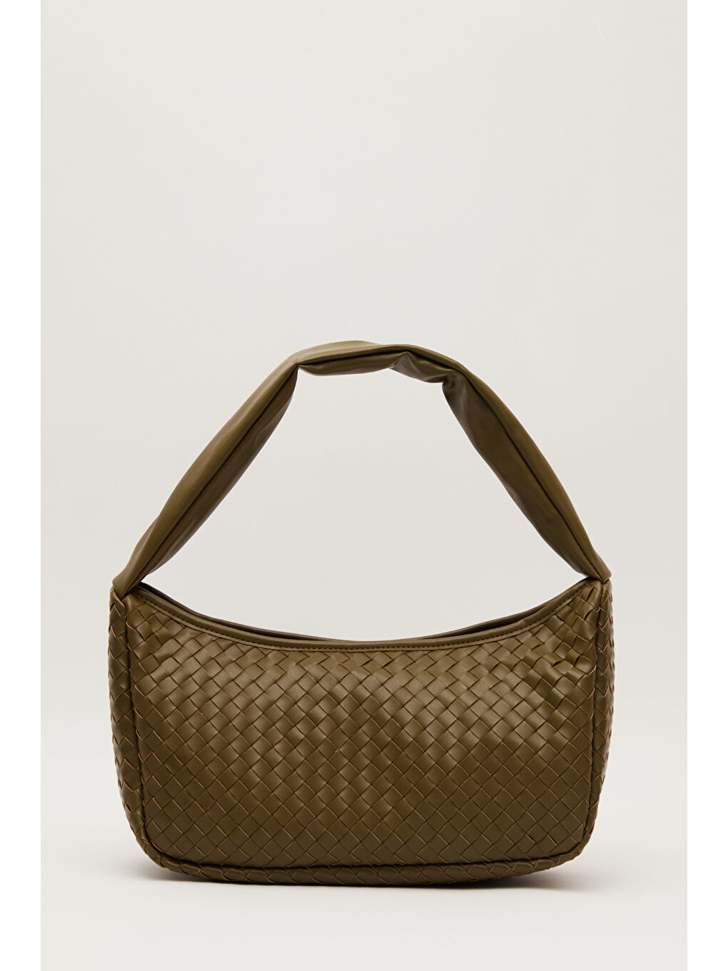 Frances Örgü Oval Çanta Yeşil-1