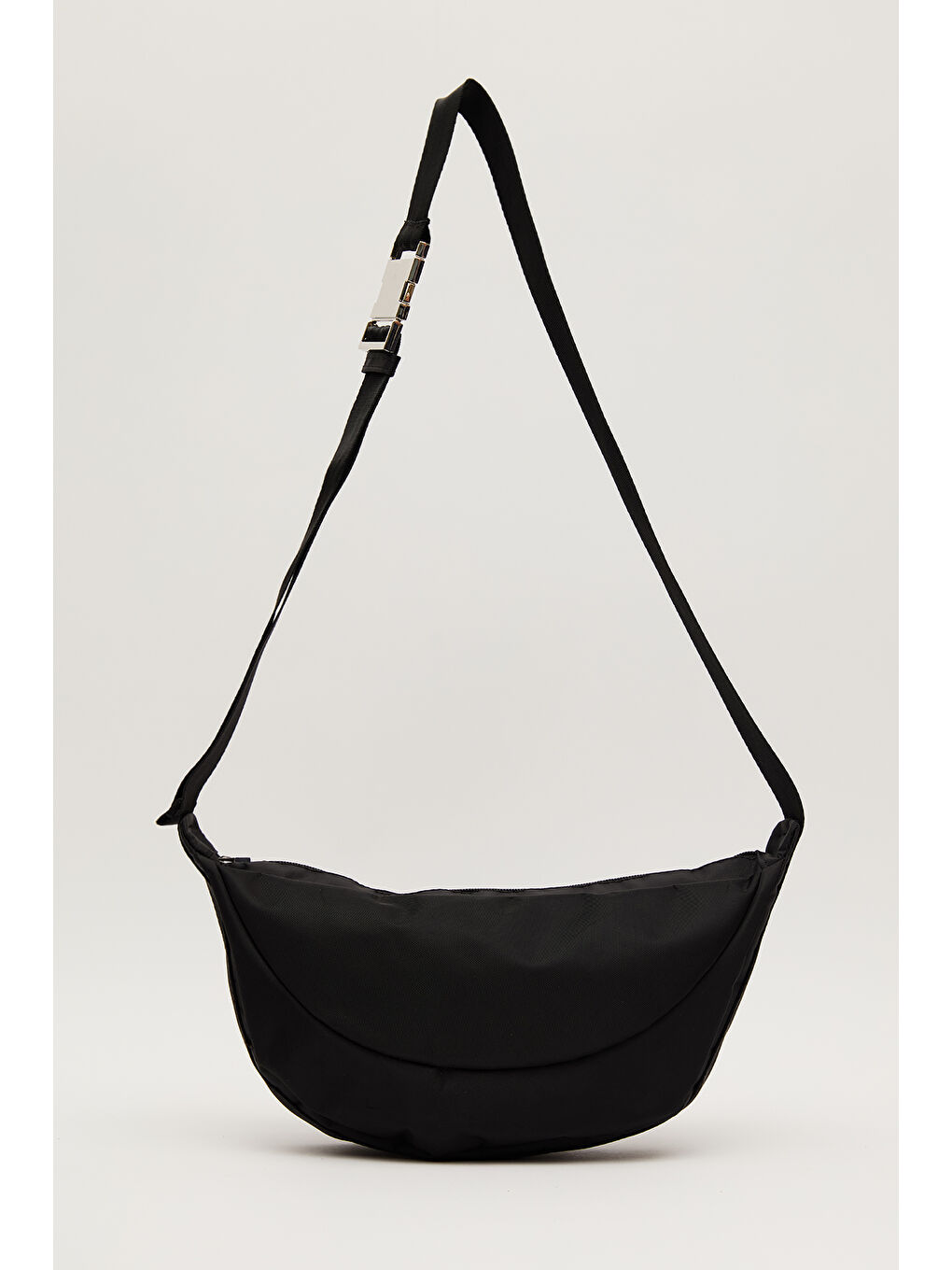 Lexa Metal Tokalı Çapraz Çanta Siyah-5