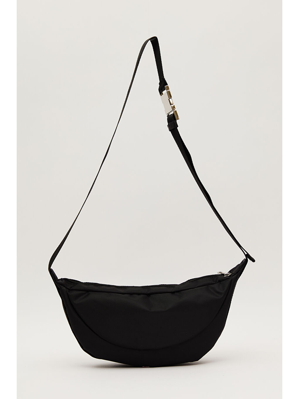 Lexa Metal Tokalı Çapraz Çanta Siyah-6