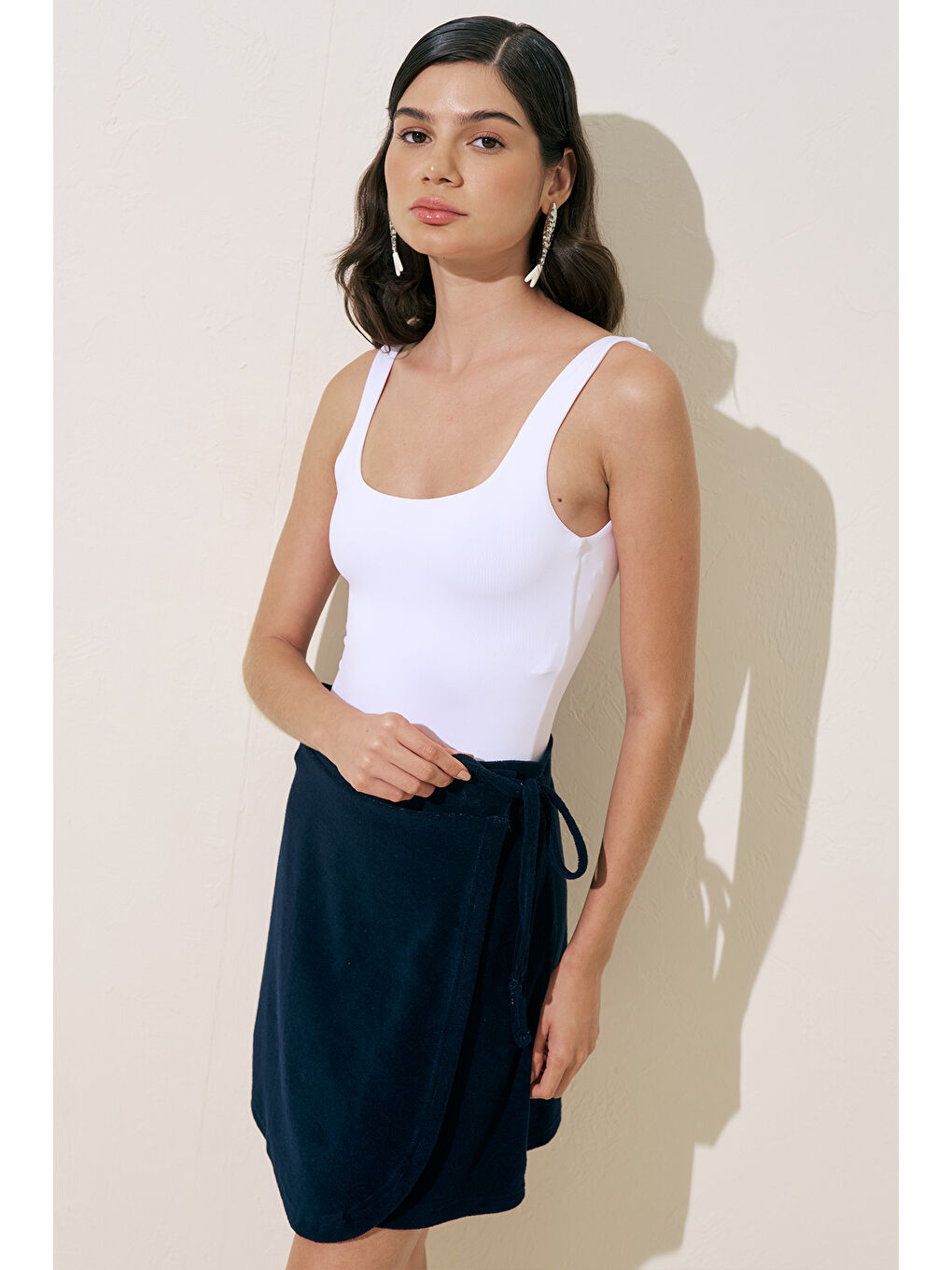 Havlu Pareo Etek Lacivert-2