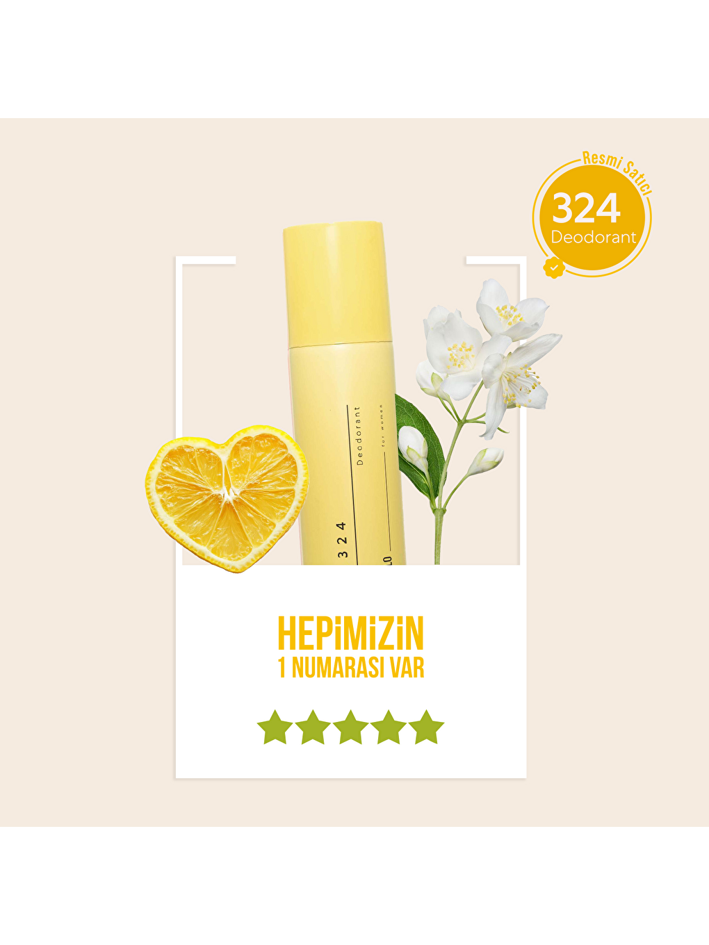 No.324 Kadin 150 Ml Deodorant-1