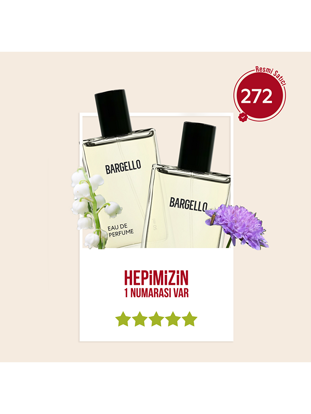 Kadın Parfüm Çiçeksi - 50ml Edp No:272-2