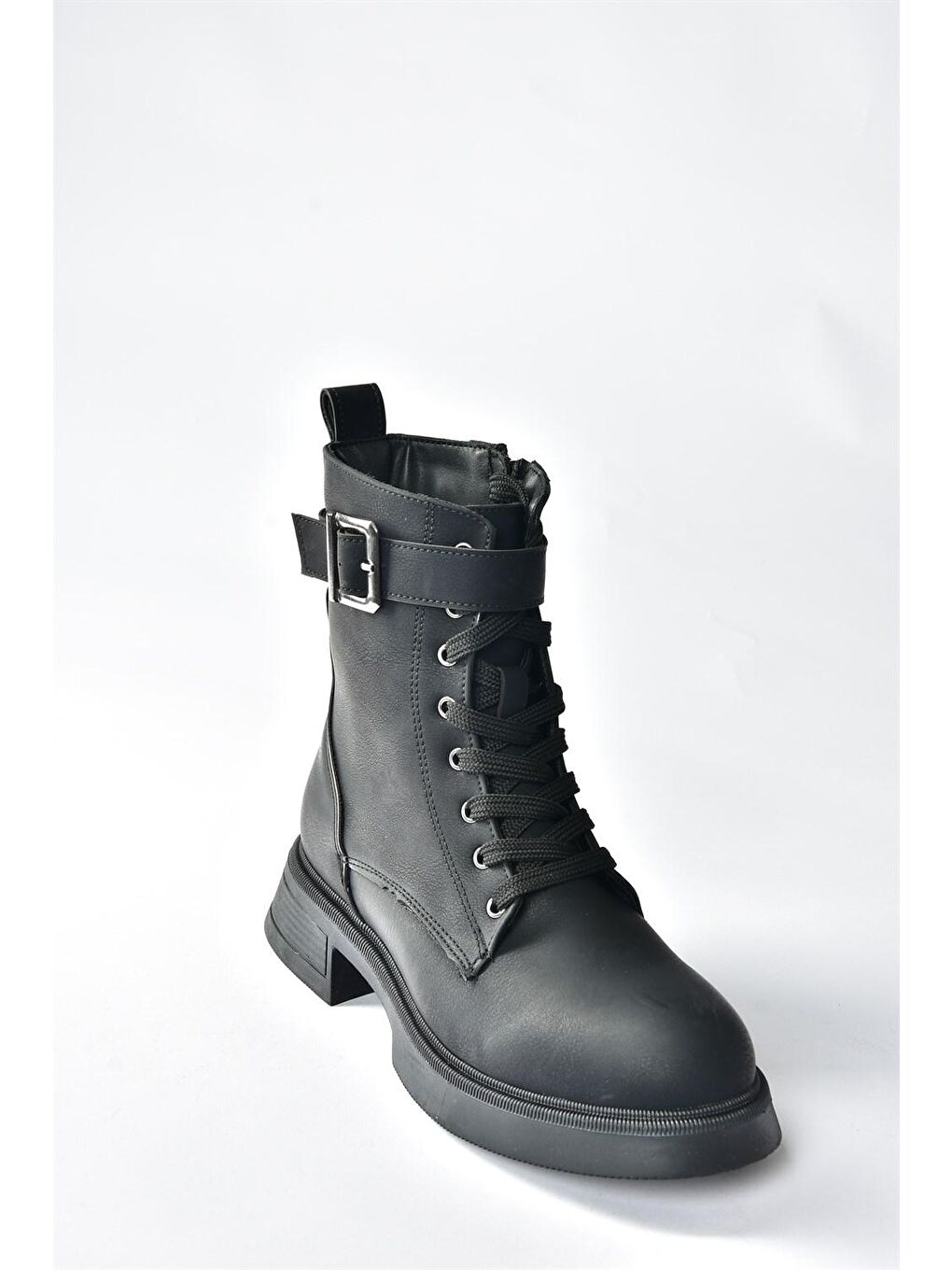 N6742601 Siyah Kadın Bot-4