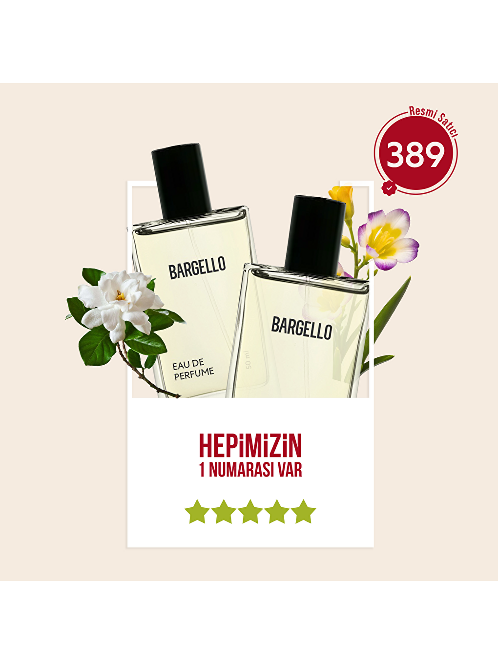 389 Kadın 50ml Parfüm Edp Floral-1