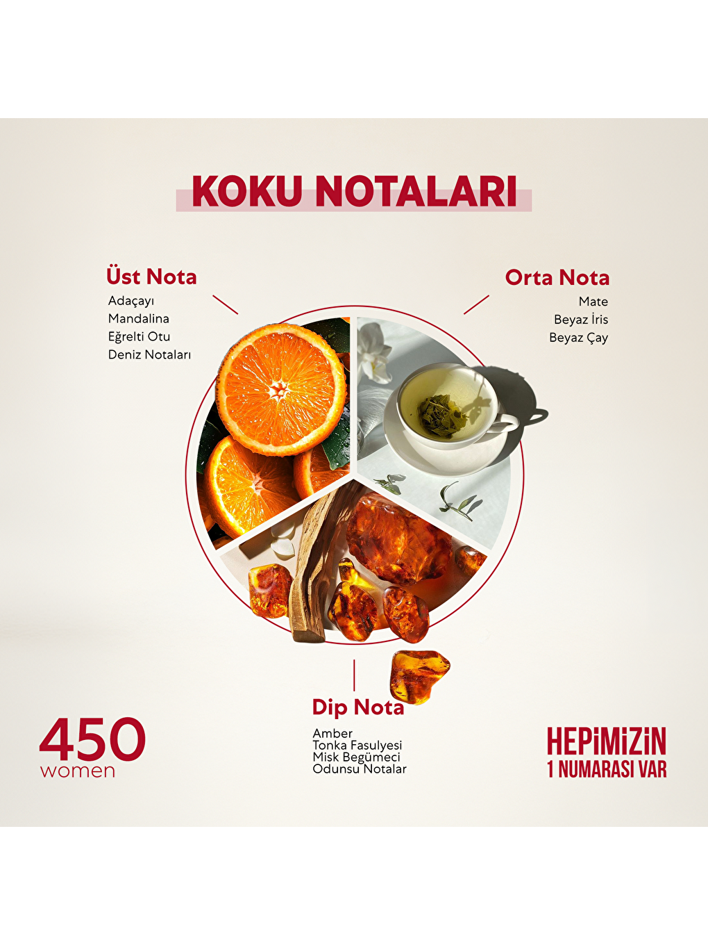 450 Kadin 50 Ml Parfüm Edp Floral-1