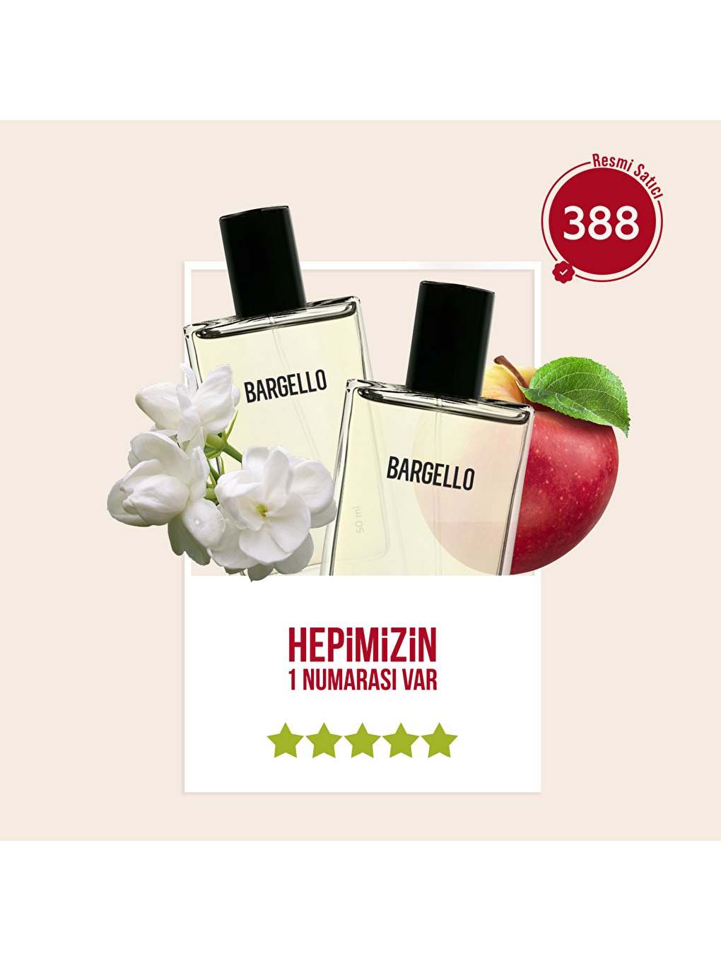 Kadın Parfüm Çiçeksi - 50ml Edp No:388-1