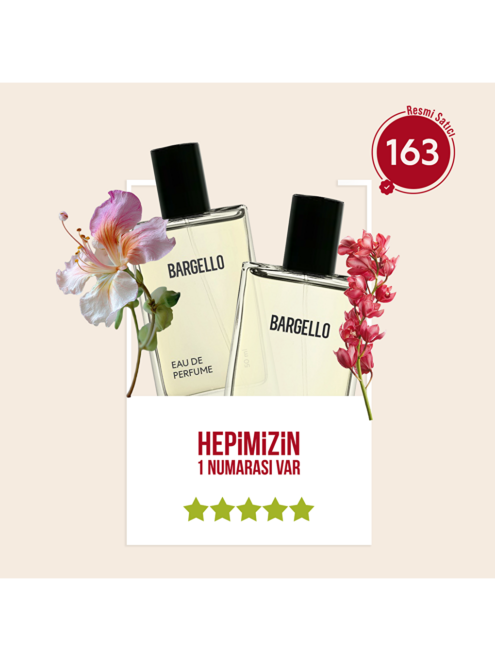 Kadın Parfüm Çiçeksi 50ml No:163-1