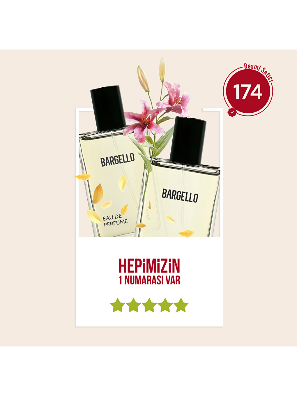 Kadın Parfüm Çiçeksi 50ml No:174-1